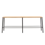 ADAM Bench L1200 / Oak & Black