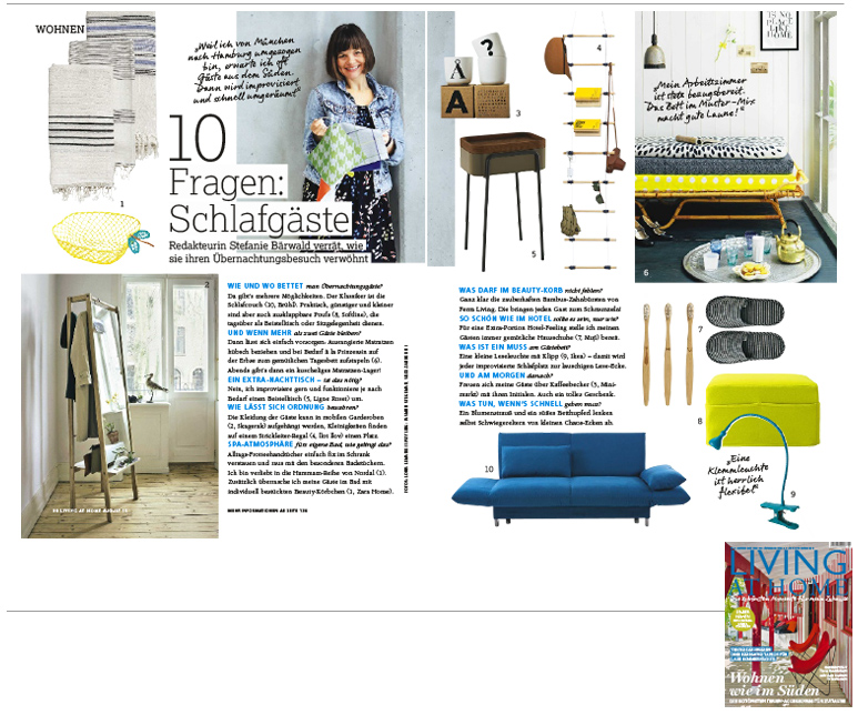 Minimarkt in der LIVING AT HOME Ausgabe 7 2015