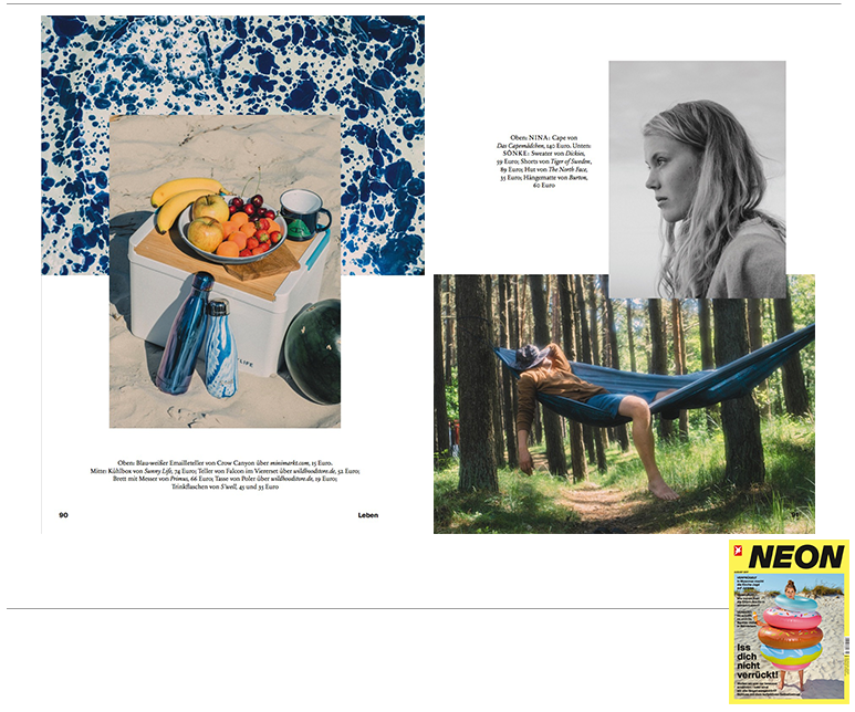 Minimarkt in der NEON Ausgabe 08 2017