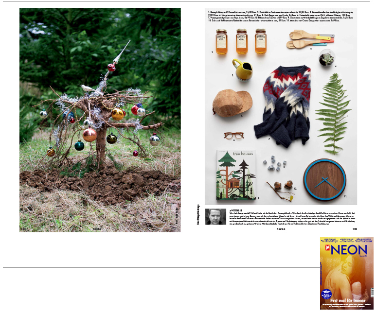 Minimarkt in der NEON Ausgabe 12 2014