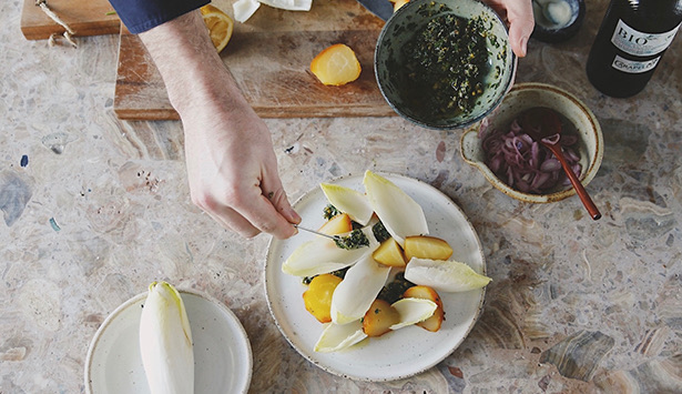 BAKED YELLOW BEETROOT BY CECEH