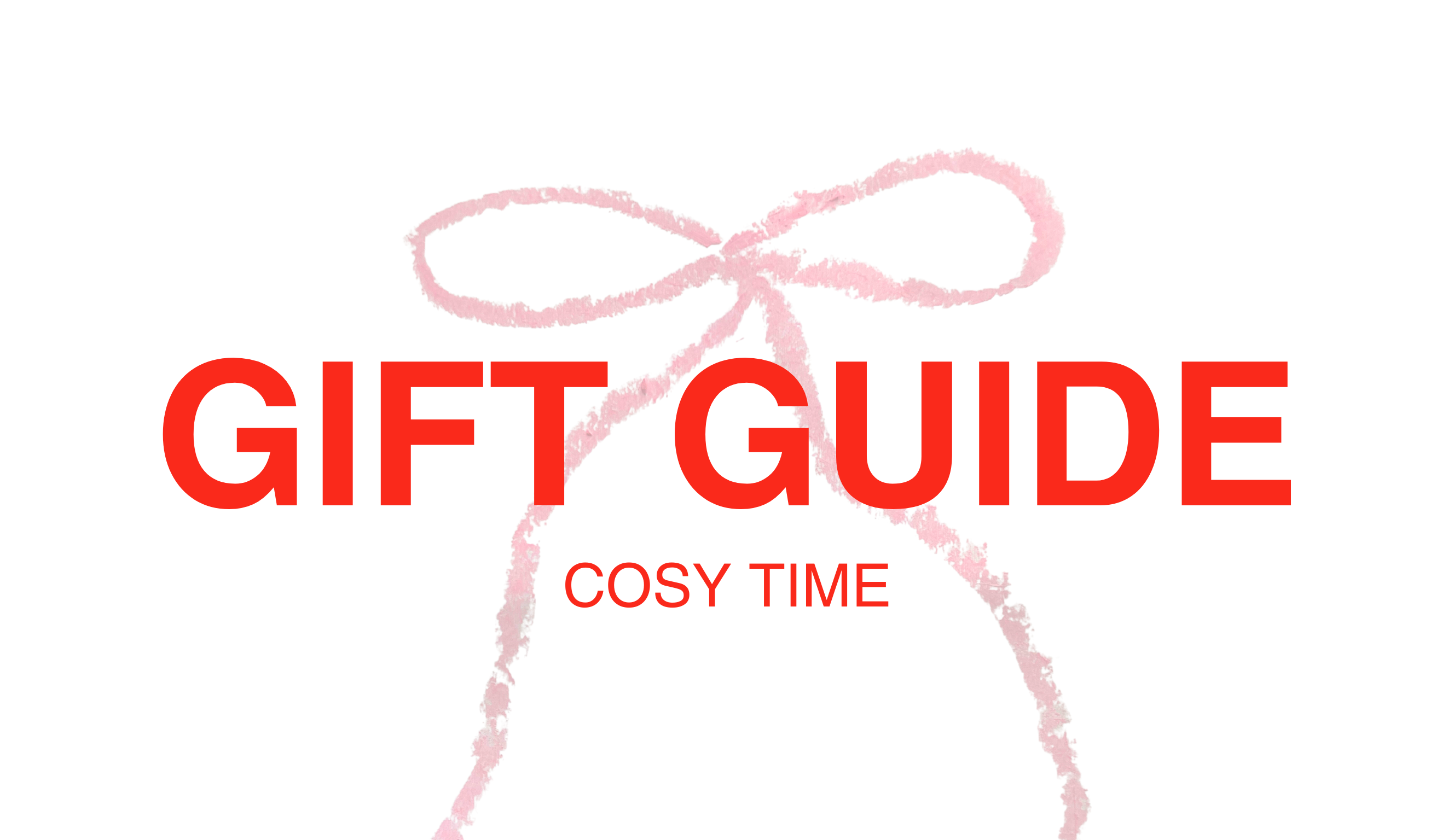 MINIMARKT GIFT GUIDE: COSY TIME