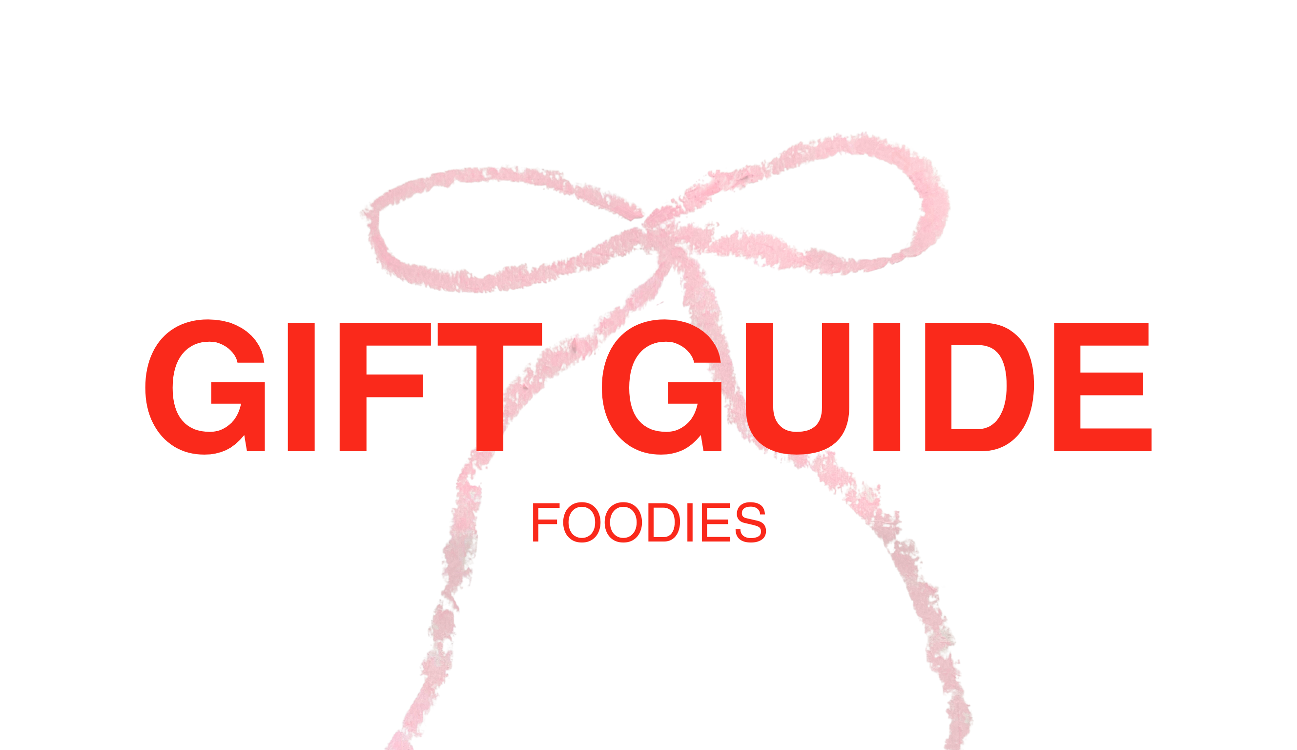 MINIMARKT GIFT GUIDE: FOODIES