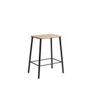 ADAM Stool 50 / Oak & Black