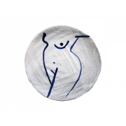 BLUE LADIES Brunch Plate No.027