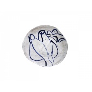 BLUE LADIES Cake Plate No.016
