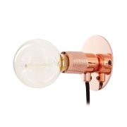 E27 Wall Light S / copper