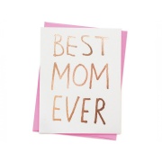 Grußkarte Best Mom Ever