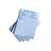 Notizblock F*CK YOU