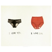 Print I Like You, I Love You