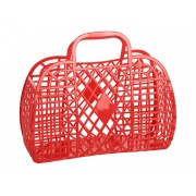 Red Retro Basket / L