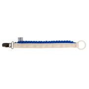 Schnullerband Pompom royal