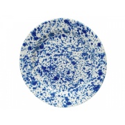 Teller aus Emaille / blau
