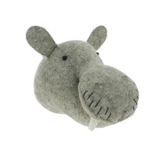 Wanddekoration Mini Nilpferd