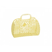 Yellow Retro Basket / S