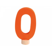 Zahlenstecker 0