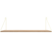 Shelf D27 W80 / White Oiled Oak