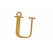 MR x MM Gold Letters U