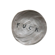 FUCK Cake Plate