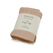 3-er Set Muslin Tücher / ROSE