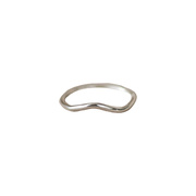 Ring SOFT WAVE / silber