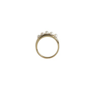 Ring HEMISPHERE / gold