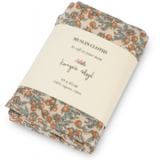 3-er Set Muslin Tücher / ORANGE