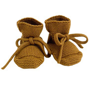 Babyschuhe Booties / mustard