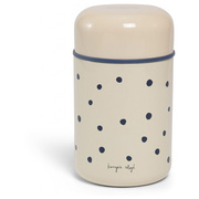Thermo Food Jar / ocean blue dot