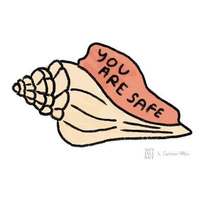 Art Print Collection // YOU ARE SAFE Carissa Potter X MINIMARKT