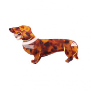 Spange Hair Clip DACHSHUND