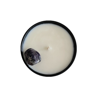 Mini Ceramic Candle Rosemary & Amethyst / MINIMARKT-Edition