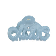 Spange LOVE S / light blue