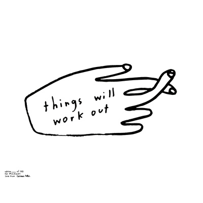 Art Print Collection // THINGS WILL WORK OUT Carissa Potter X MINIMARKT