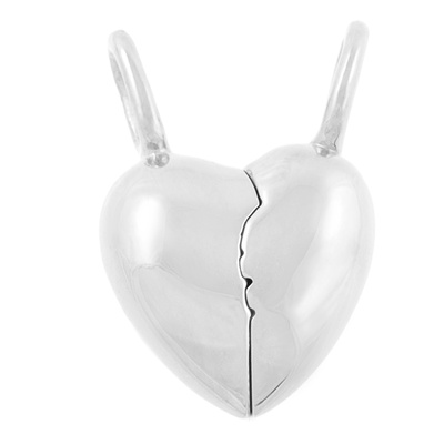 SILBER Broken Heart Pendant / Playlist Of Love