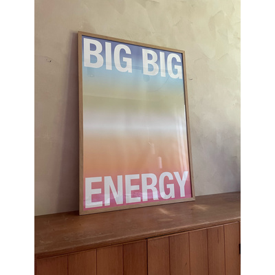 Print Big Energy / Playlist Of Love