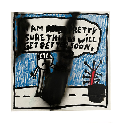 Original GET WELL SOON Julian B.