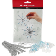 Mini-Bastelset / Schneeflocken