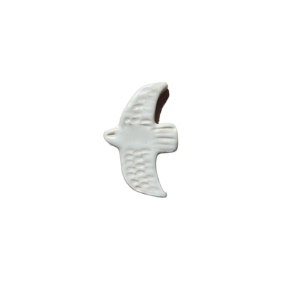 Magnet Taubenform / wei