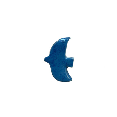 Magnet Taubenform / blau