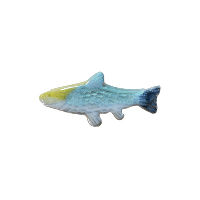 Magnet Fischform / blau