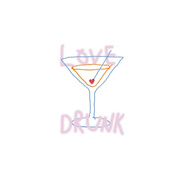 Karte LOVE DRUNK / MINIMARKT Designstudio