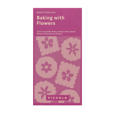 BAKING WITH FLOWERS / Seed Collection