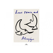 Print Love Peace and Magique