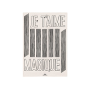 Print Je taime Magique