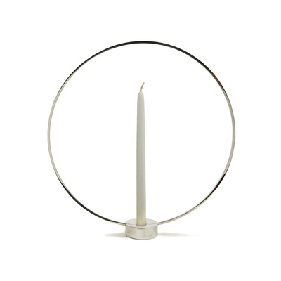 Kerzenstnder Gloria L / silber