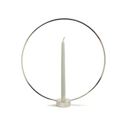 Kerzenständer Gloria L / silber