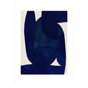 Kunstdruck BLUE SHAPE