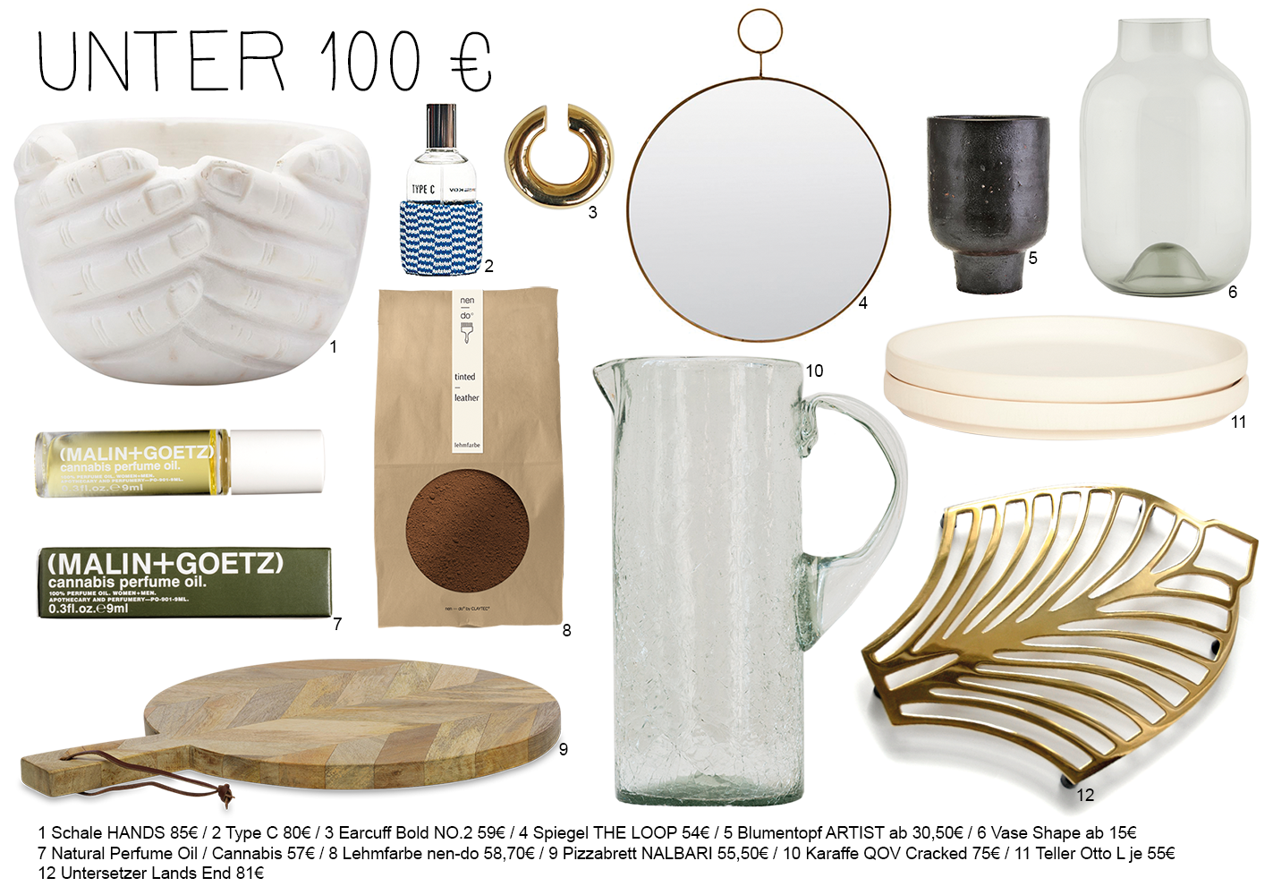 UNTER 100 EURO