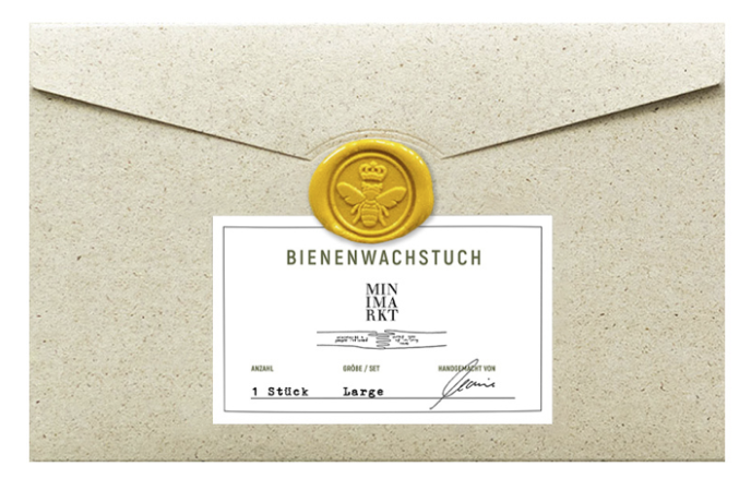 Bienenwachstuch MINIMARKT-Edition
